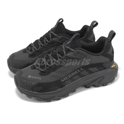 Merrell Moab Speed 2 GTX Gore-Tex Triple Black Women Outdoors Trail J500452