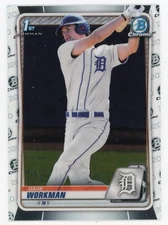 2020 Bowman Chrome Gage Workman 1st Bowman Base Chrome !!!