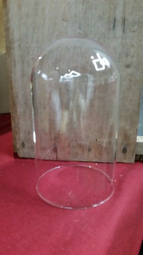 Glass dome w/ashwood display stand ,Gameball memorabilia, black base - Picture 2 of 3
