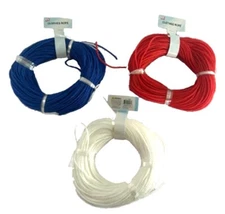 Lot 3 Multi-Purpose Polyester Rope 100ft each