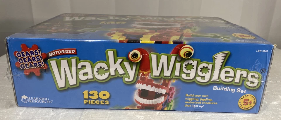 Gears! gears! gears! Wacky Wigglers   Shape  130 Pieces  ler9202 - Image 3 of 4