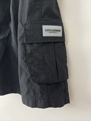 【CAVISH】送料/関税込 NYLON GYMSACK (CV2DFUAB41A) Supply And Demand Black Nylon Cargo Shorts Size S | eBay