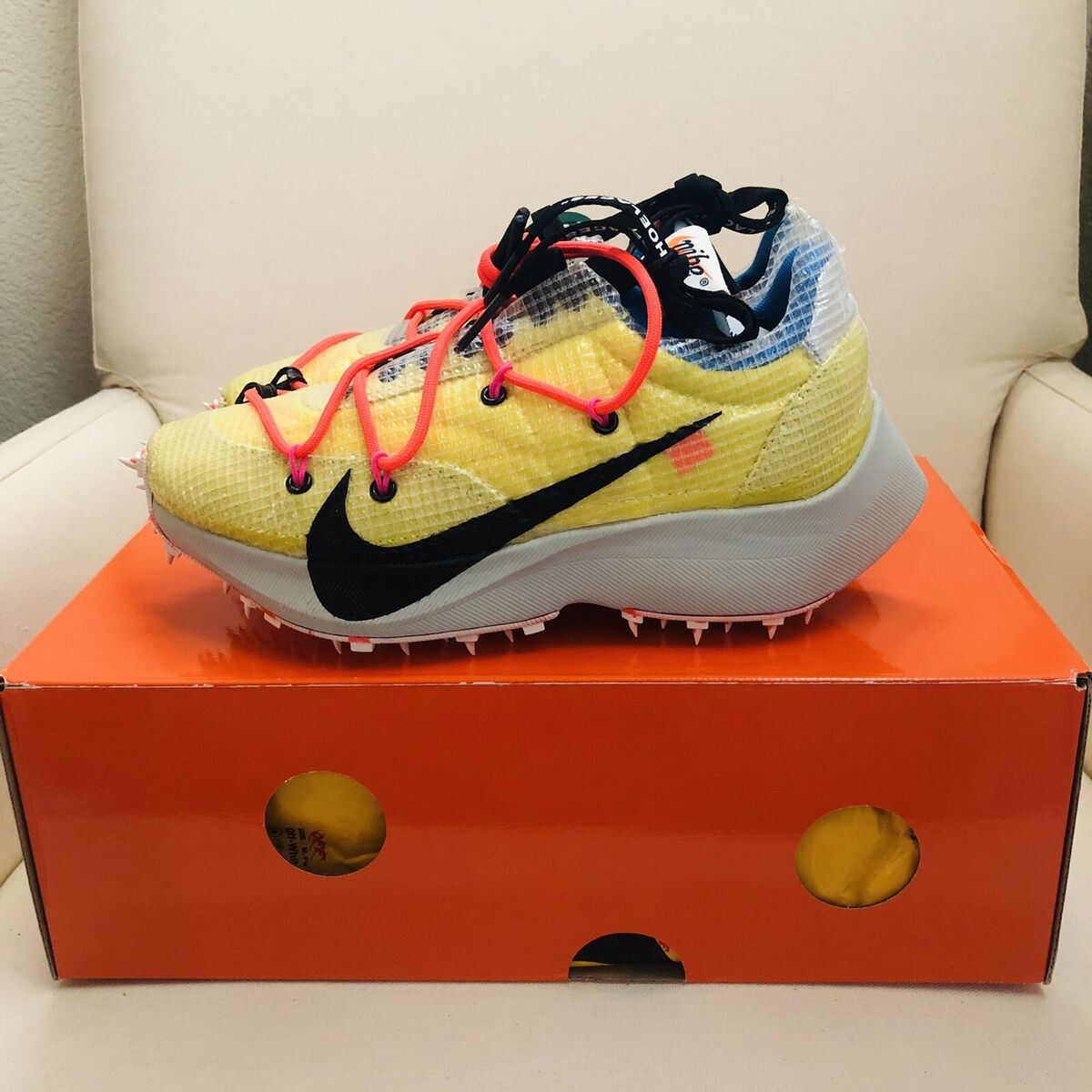 NIKE X OFF WHITE VAPOR STREET WOMENS US SIZE 5 BRAND NEW! | eBay NIKE X OFF WHITE VAPOR STREET WOMENS US SIZE 5 BRAND NEW! | eBay