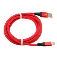For Samsung Galaxy S24/Ultra/Plus - Type-C Red 6ft USB-C Cable Charger Cord