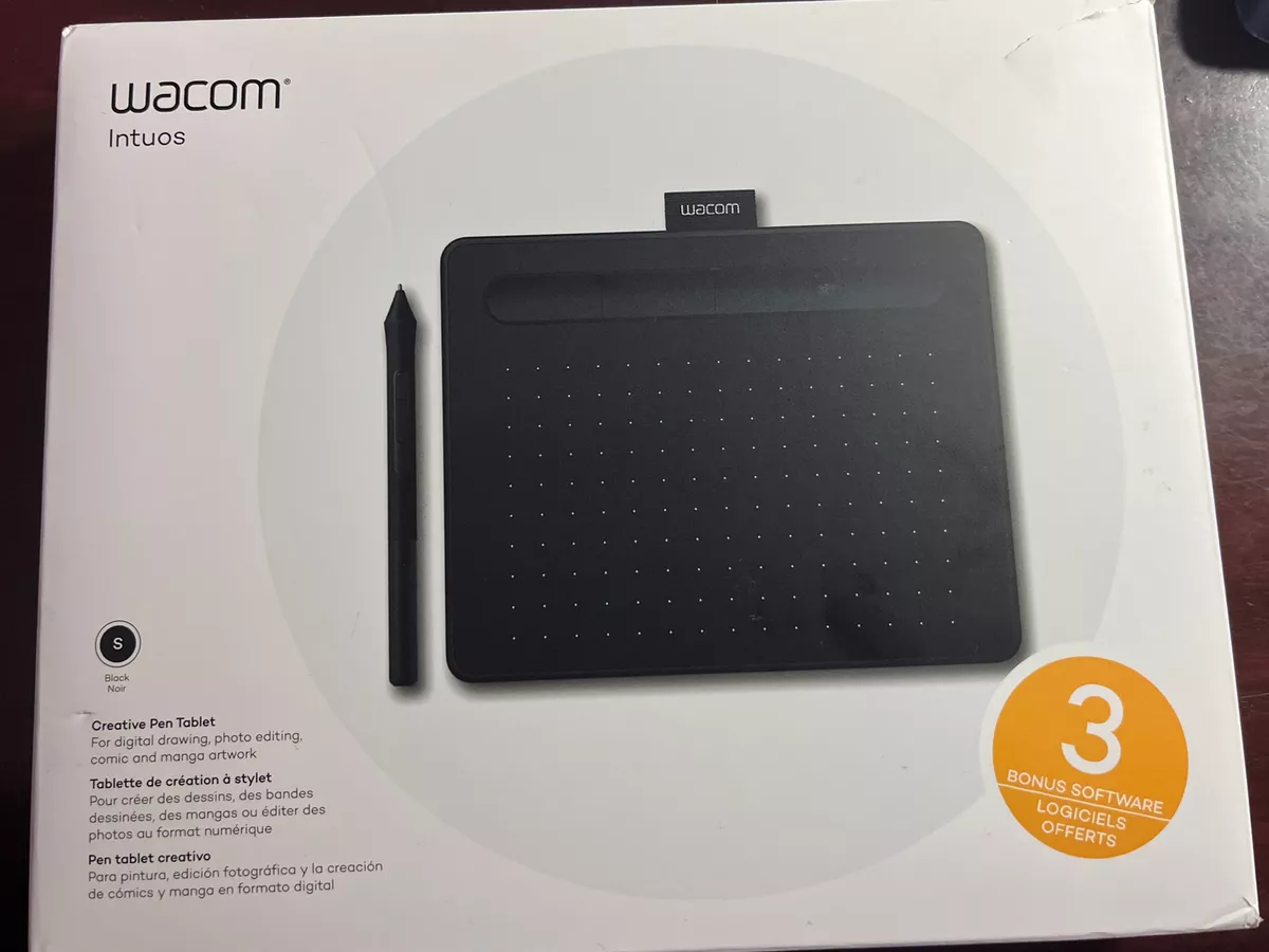 Wacom Intuos Creative Pen Tablet - Small, Black 753218986887