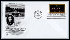 US FDC # 1335 5c Thomas Eakins  ArtCraft  1967, 9d345
