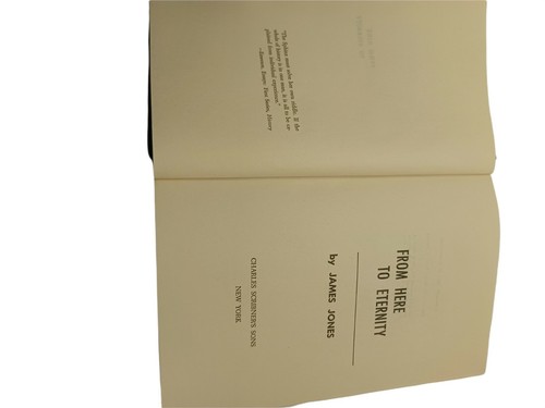 "From Here To Eternity" By James Jones 1951(Book Club Edition), Hardcover - Picture 5 of 8