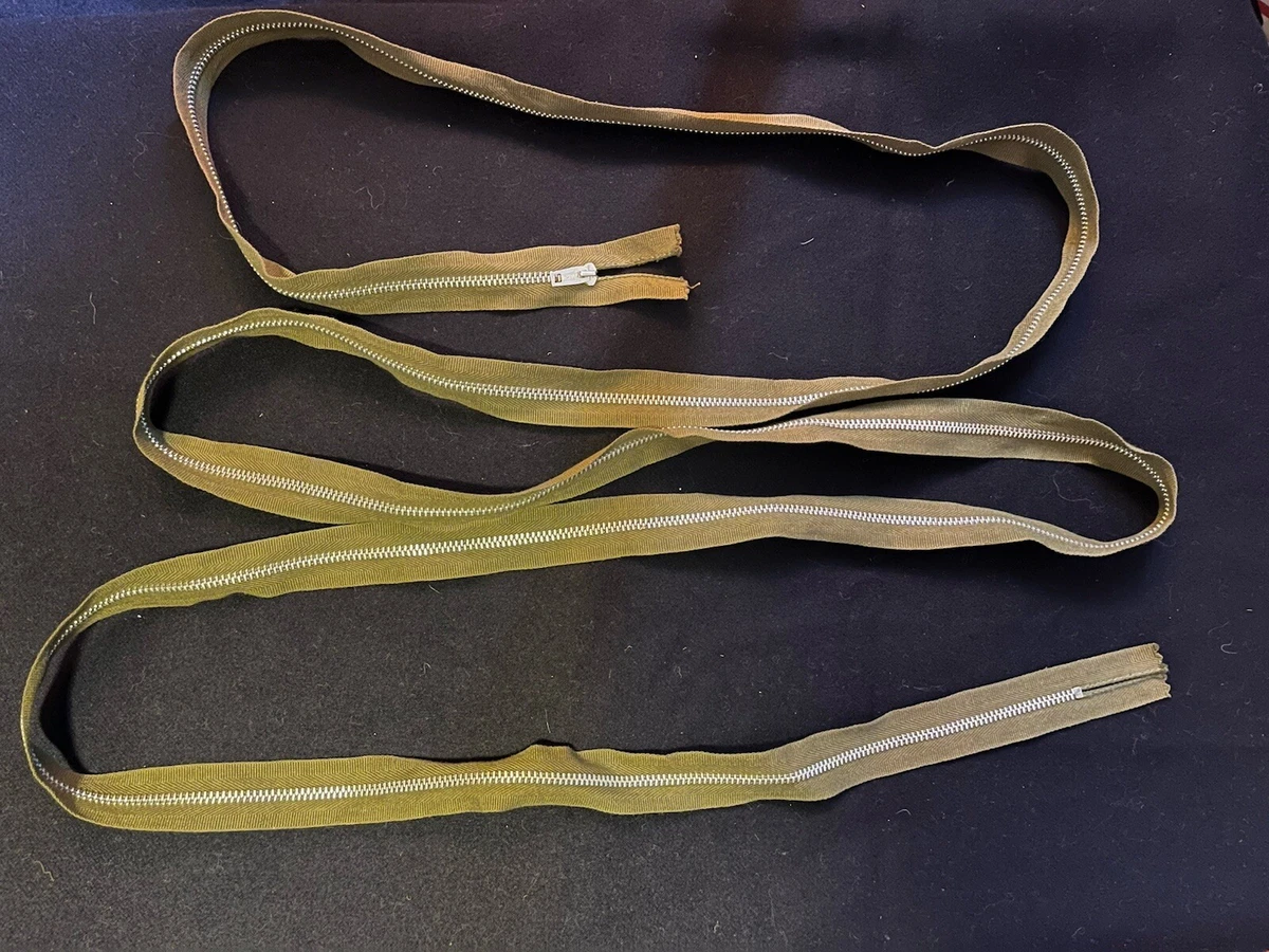 TEN-ZIPPERS/USA vintage 1965 CONMAR CLOCHE TAB/17,75 pouces = LAITON