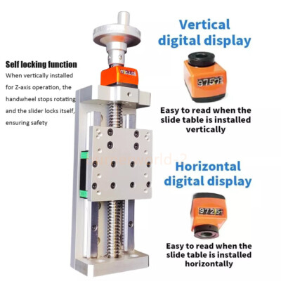 Micro Hand Tr1804 Ladder Screw with Self-locking Linear Guide Rail Slide Table