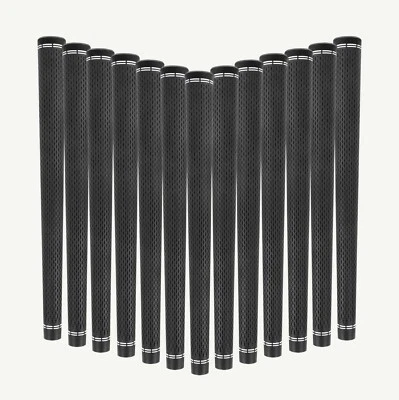 TOUR-FIT 13er Set Golfschlägergriffe 360 Grad Herren Standard schwarz Neu "Ausverkauf VERKAUF"