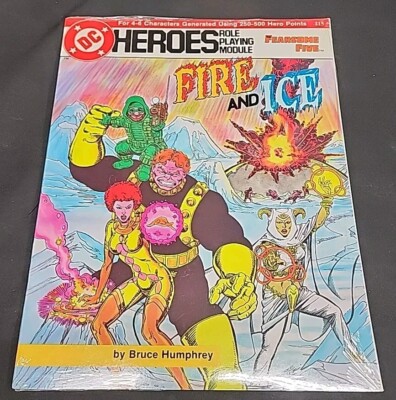 Fire and Ice (DC Heroes RPG) Mayfair Games MGI 215 | eBay