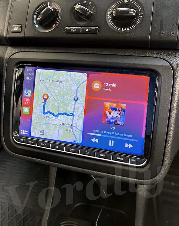 For 2007-2014 Skoda Fabia Head Unit Android 13 Apple CarPlay Stereo Radio Navi - image 4 of 4