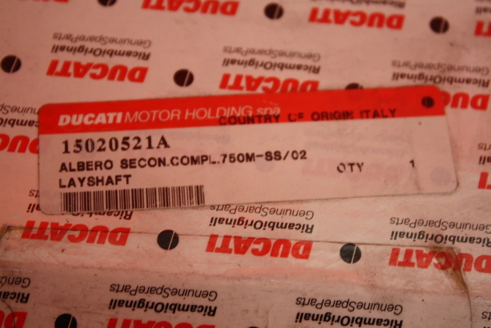 Albero Trasmissione Secondaria completo Per Ducati Monster/ SS Cod 15020521A - Immagine 2 di 3