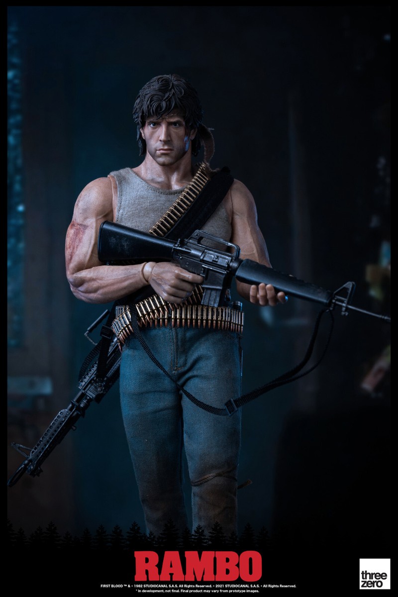 ThreeZero Rambo First Blood: John Rambo 1:6 Scale Action ThreeZero Rambo First Blood: John Rambo 1:6 Scale Action