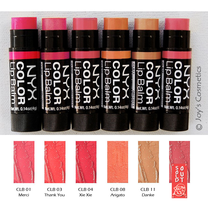 1 NYX Color Lip Balm - CLB 