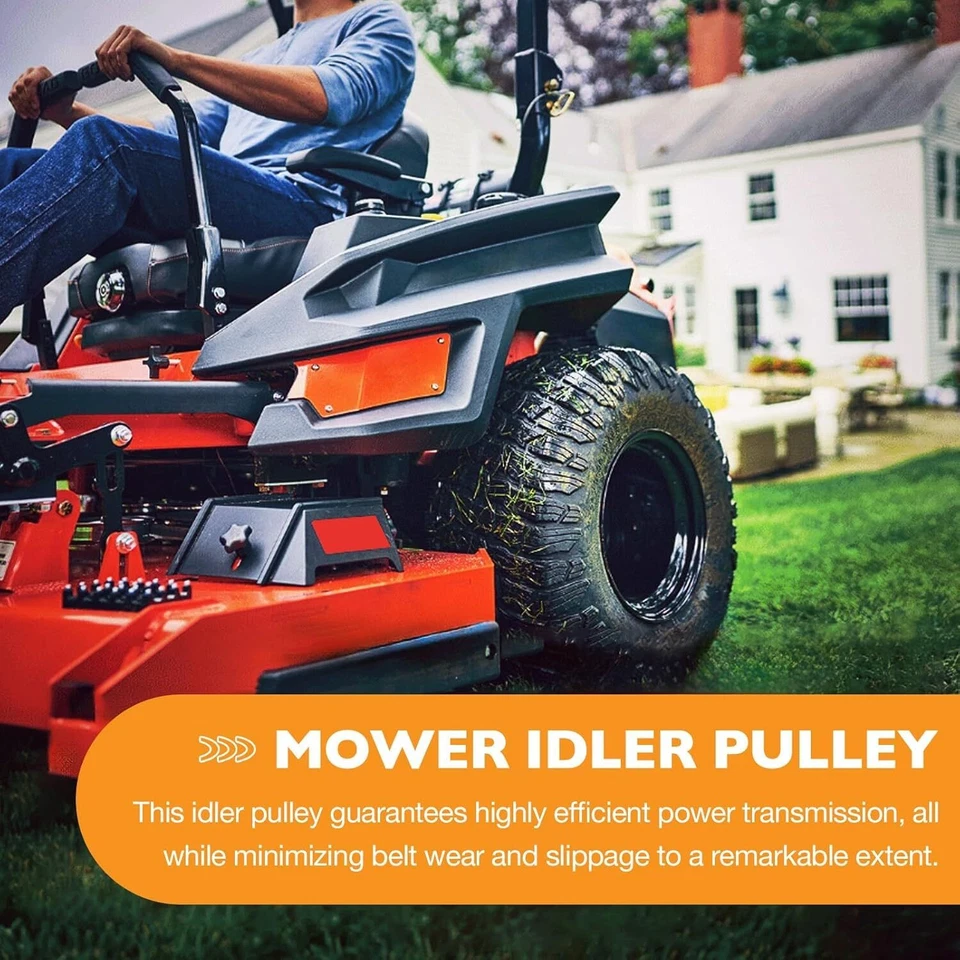 3x 033-2000-00 Flat Idler Pulley Fit Bad Boy ZT Series 48" 50" 54" 60" 033720125 - Image 4 of 4