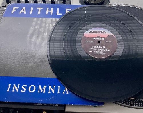 Faithless – Insomnia OG 1997 Press 12" In Picture Cover VG/VG