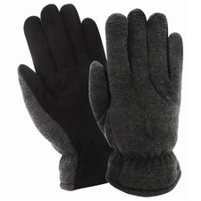 Lined Suede Deerskin Heatsaver Thermal Gloves
