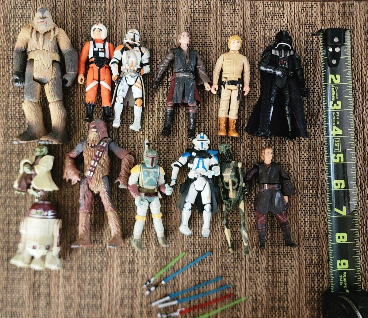 HASBRO 2005 Star Wars Revenge of the Sith Figures (14 Characters