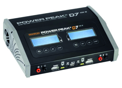 Multiplex POWER PEAK RC Ladegerät D7 EQ-BID 12V/230V-Duo - 308129