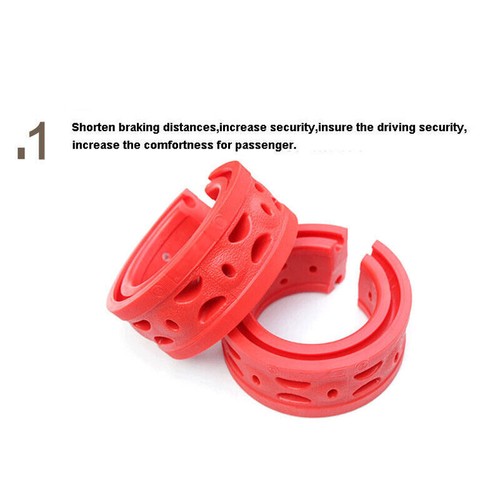 2pcs Shock Absorber Coil Spring Cushion Protector Buffer For Mitsubishi Lancer - Picture 7 of 11