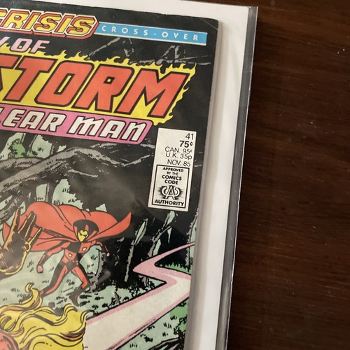 Heraldo cruzado de crisis Firestorm 41 en muy buen estado - Imagen 4 de 5