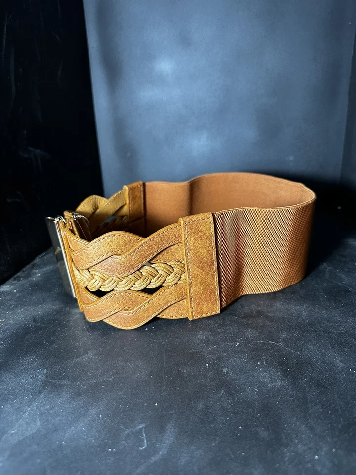 Cinturón elástico medio retro GRACE KARIN para mujer cintura ancha nuevo con etiquetas 27 largo x 3h (k2) Foto 2 de 4