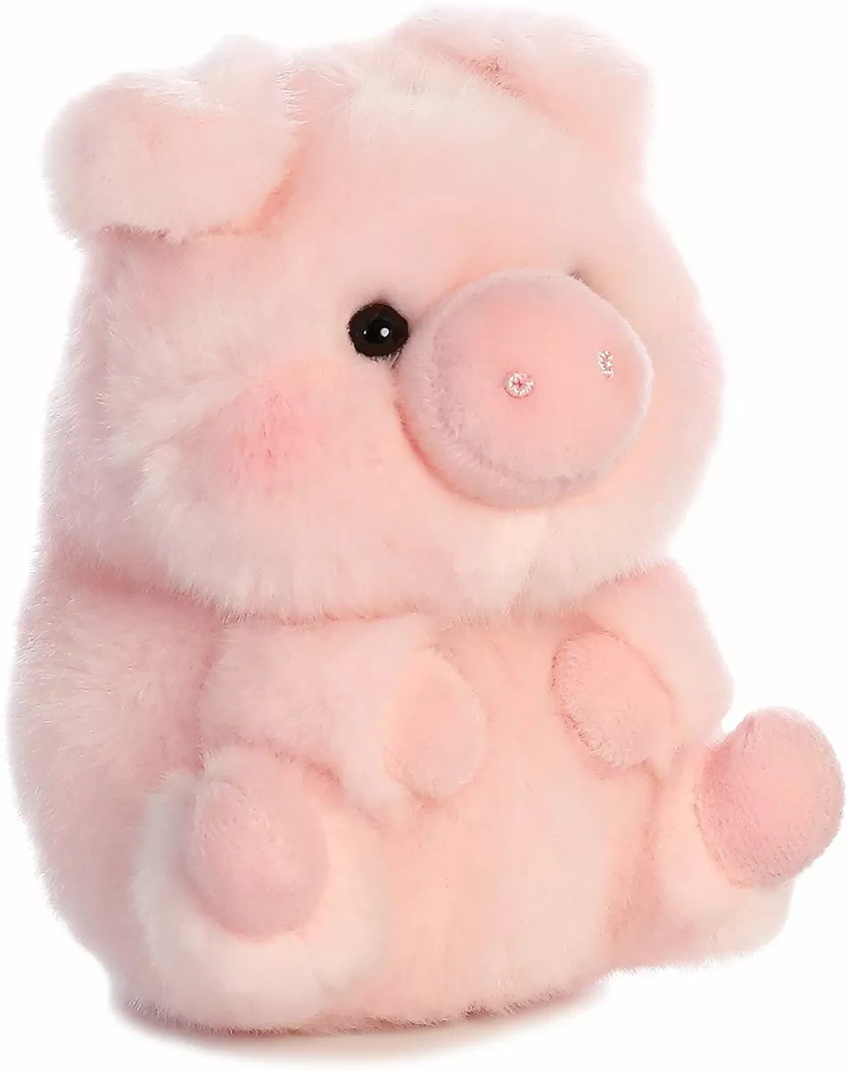 Aurora Rolly Pet 5 Prankster Pig #16833 Stuffed Animal Toy