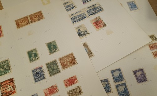Colombia stamp collection 1881+ Approx 600 stamps Used/MM Duplication - Picture 8 of 12