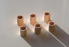 Wooden repair bushings for vintage Kluson Deluxe tuners set of 6 