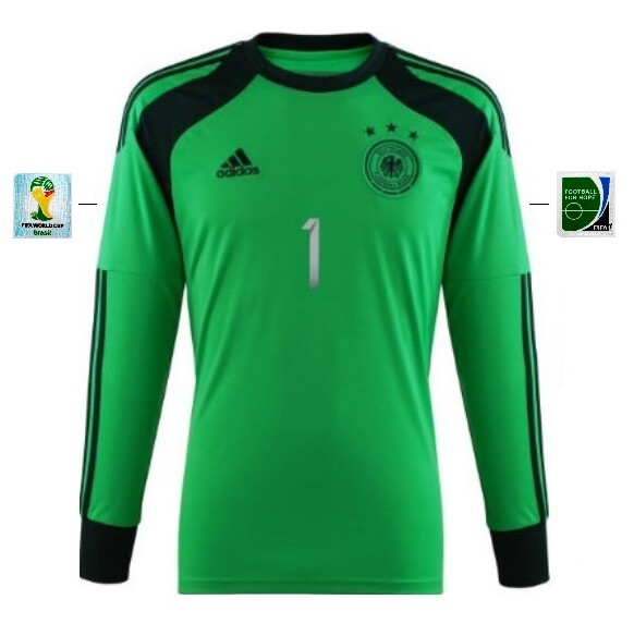 adidas DFB Coming Home(ドイツ代表2014年優勝Tシャツ) Adidas 2014 Germany World Cup Champion Home Jersey Long