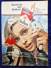 Marlboro Zigaretten, die originale Werbung aus dem Jahr 1969