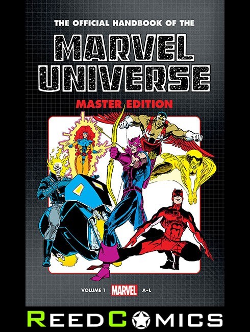 OFFICIAL HANDBOOK OF MARVEL UNIVERSE MASTER EDITION OMNIBUS VOLUME 1 HARDCOVER