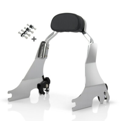 Sissy Bar S1 für Harley Davidson Sportster 883 R Roadster 04-15 abnehmbar mit Do
