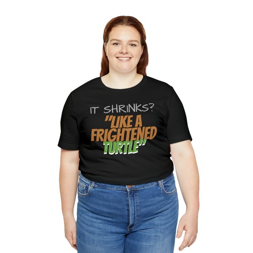 Unisex Jersey Short Sleeve Tee SEINFELD tv show "IT SHRINKS" - 第 8/13 張圖片