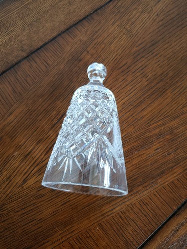 Waterford Crystal Christmas Bell 1991 Eight Maids A Milking - Picture 6 of 6