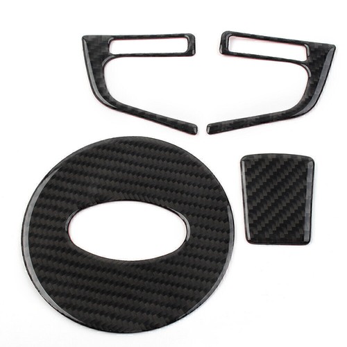 Für Subaru Forester 2013-18 14 4x Kohlefaser Vorne Lenkrad Abdeckung Kit - Bild 9 von 9