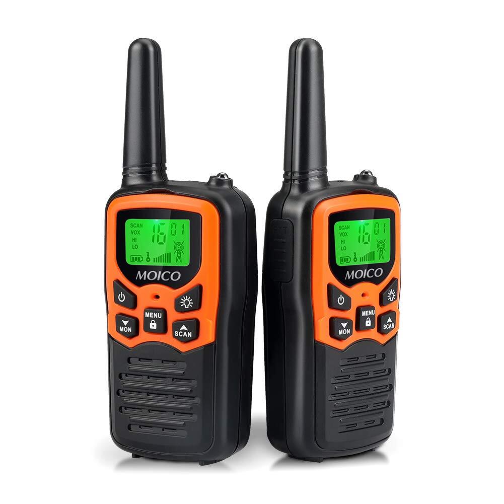 Walkie Talkies, MOICO Long Range Walkie Talkies for Adults with 22 FRS Channe...