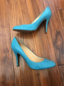 womens light blue heels