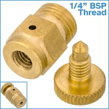 Brass 1/4" BSP Air Bleed Pressure Release Valve Tap 1.6 Mpa Exhaust Vent Part