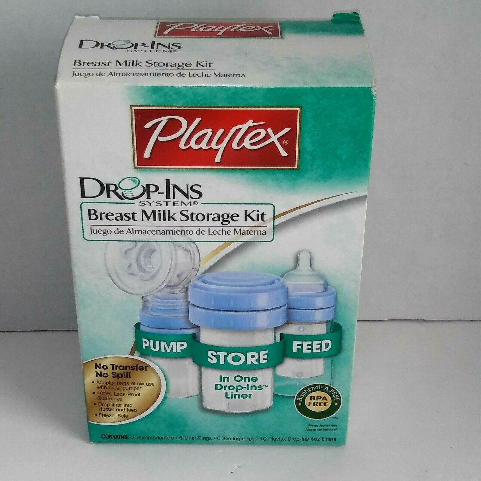 playtex breast milk storage kit discontinued