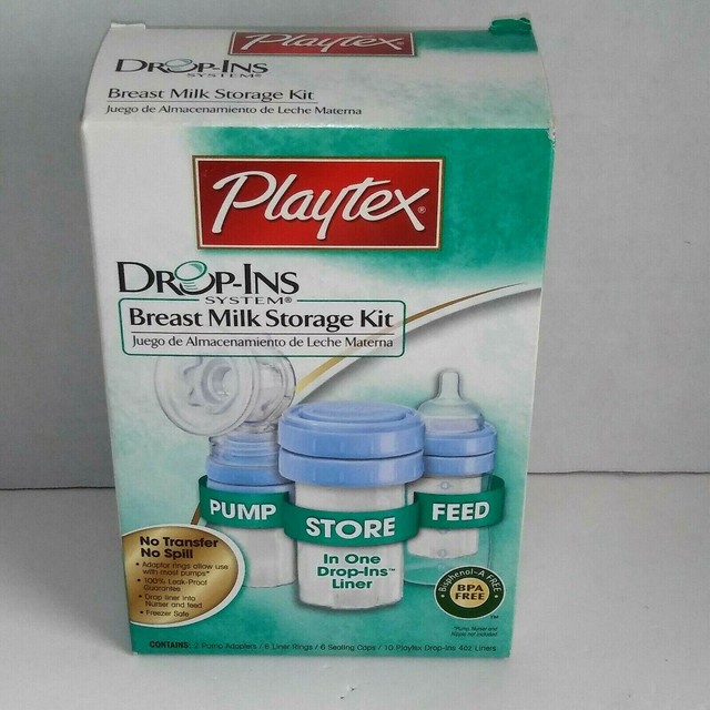 playtex breast milk storage