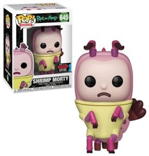 Funko Pop como nuevo! Animación #645 - Shrimp Morty - 2019 NYC Fall + protector