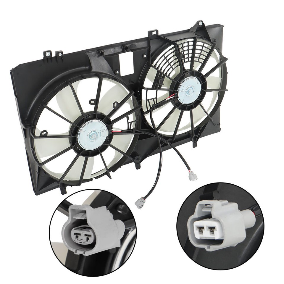 Radiator Cooling Fan For Toyota Sienna 2011-17 For Lexus Rx350 10-16 ...