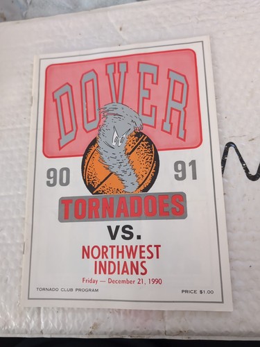 1990 Basketball Program Dover Vs Northwest Indiana