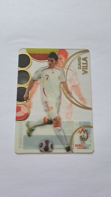 Carte à collectionner Panini Euro 2008 David Villa Ultra #214 rare