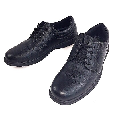 Nunn Bush Mens Black Lace up Comfort Gel Shoes 8.5M EUC | eBay display picture 2