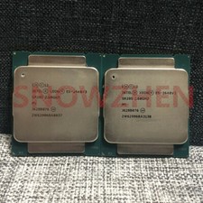 Matching pair Intel Xeon E5-2640V3 CPU 8-Core 2.6GHz SR205 LGA 2011-3 Processor