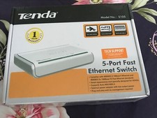 Tenda 5-port Unmanaged Ethernet Switch   5 x 10/100 Mbps plug-and-play, Desktop