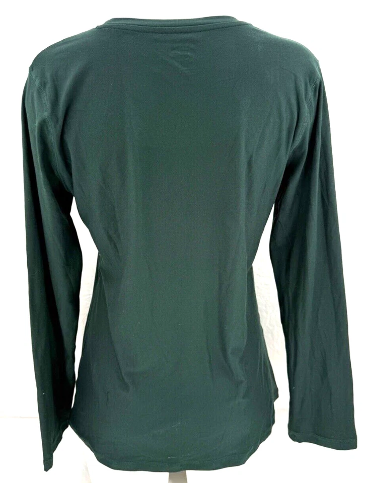 NUEVO Conjunto de pijama para mujer Miami Hurricanes Concepts Sport verde Navidad LS Foto 3 de 4